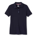 Classic Girls' Short Sleeve School Uniform Polo – Navy