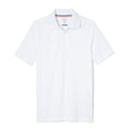 Boys' Performance Sport School Uniform Polo – White