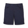 Girls' Classic School Uniform Elastic Pull On Shorts – Navy
