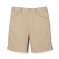 Girls' Classic School Uniform Elastic Pull On Shorts – Khaki
