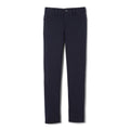 Girls' Skinny 5-Pocket Knit School Pants – Navy